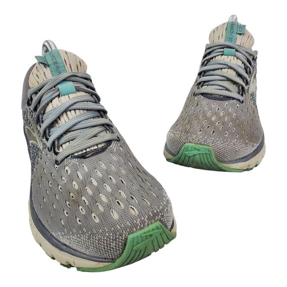 BROOKS Shoes GLYCERIN 17 Womens Size 8 Gray Running Sneaker Athletic 1202831B070 - Picture 2 of 13